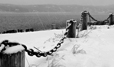 Harbor in Winter Storm